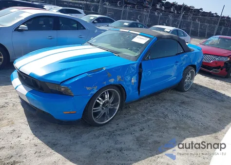 2011 Ford Mustang V6 Premium из США, поврежденный, VIN 1ZVBP8EM1B5100724